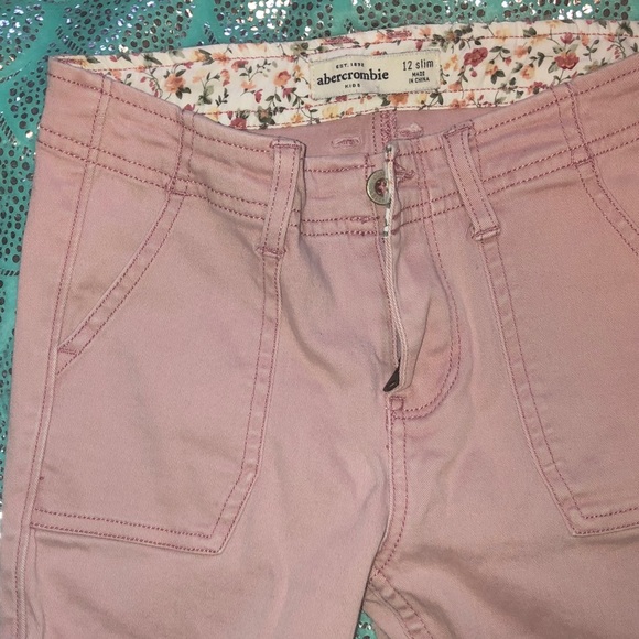 Abercrombie & Fitch Other - Girls 10/12 Abercrombie pink jeans BUNDLE 2 pairs